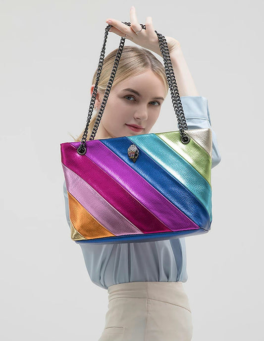 Multicolored Tote Bag