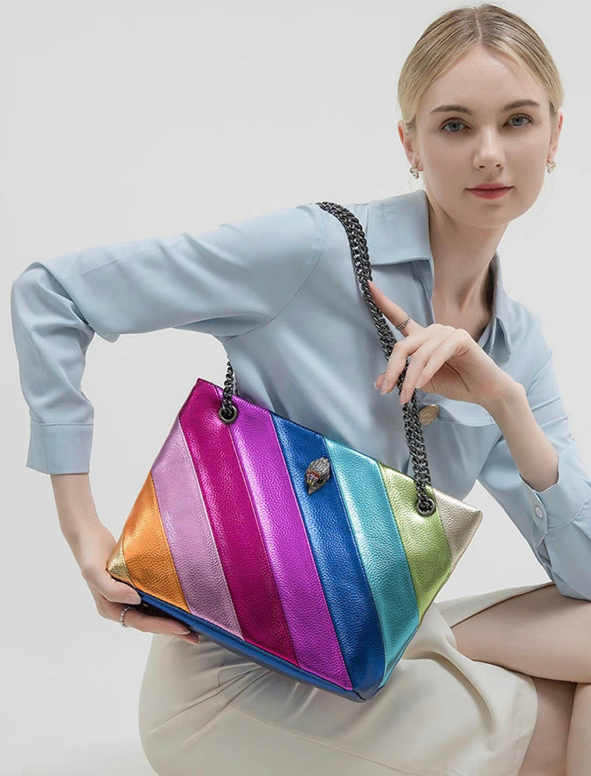 Multicolored Tote Bag