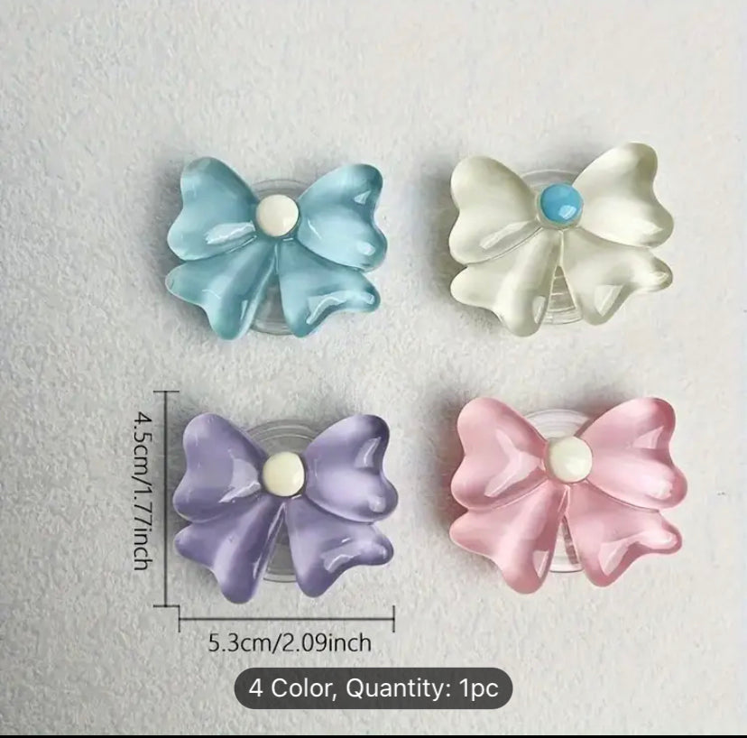 Cute Candy-Colored Butterfly Bow Phone Holder